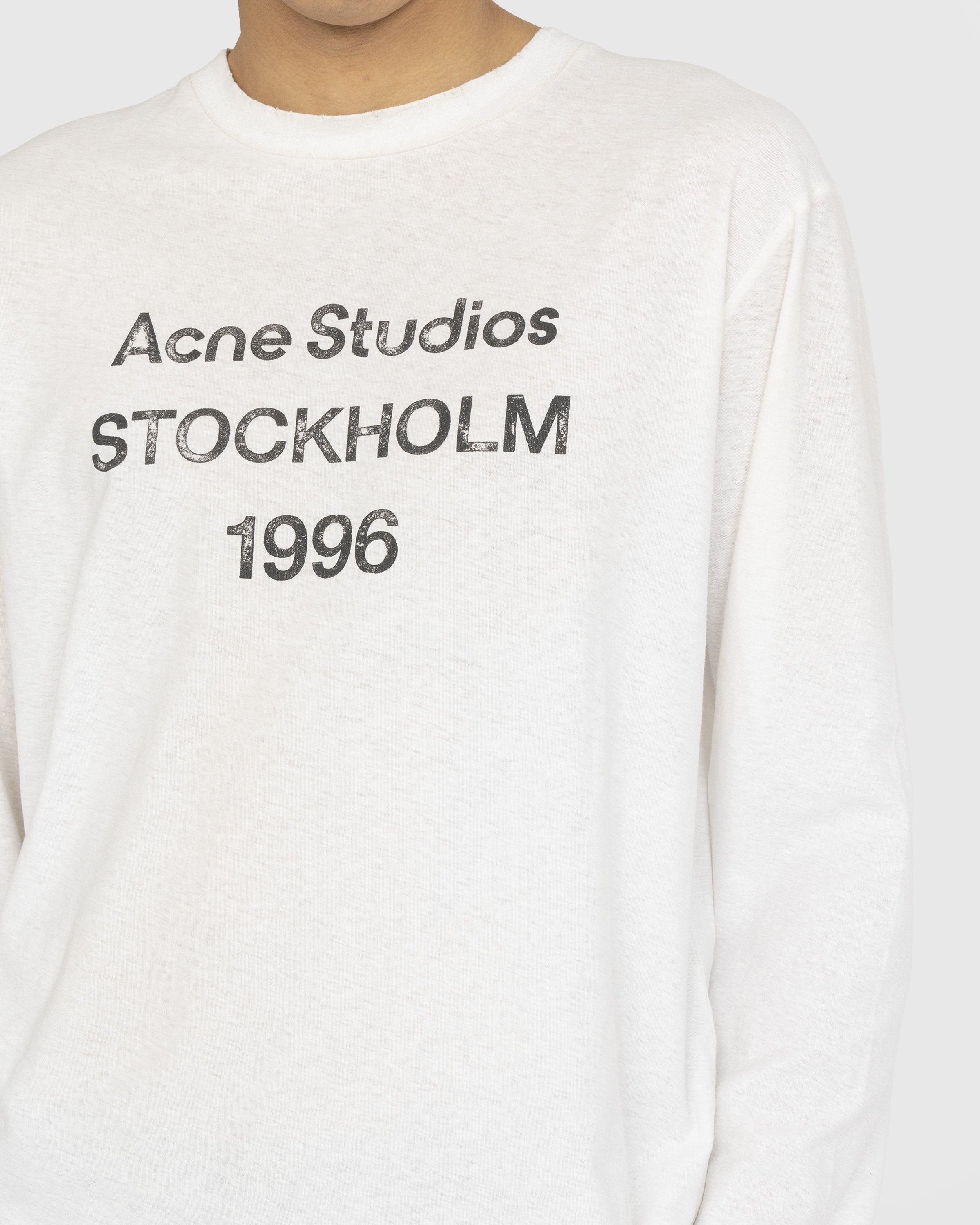 Acne studios white sweatshirt 2025